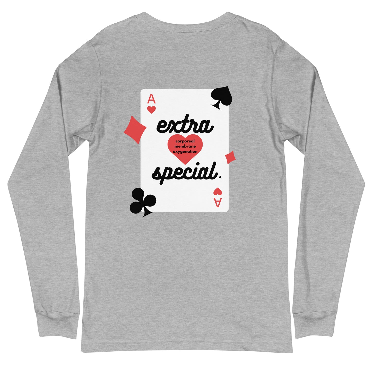 Extra Special..ist (back print) Unisex Long Sleeve Tee