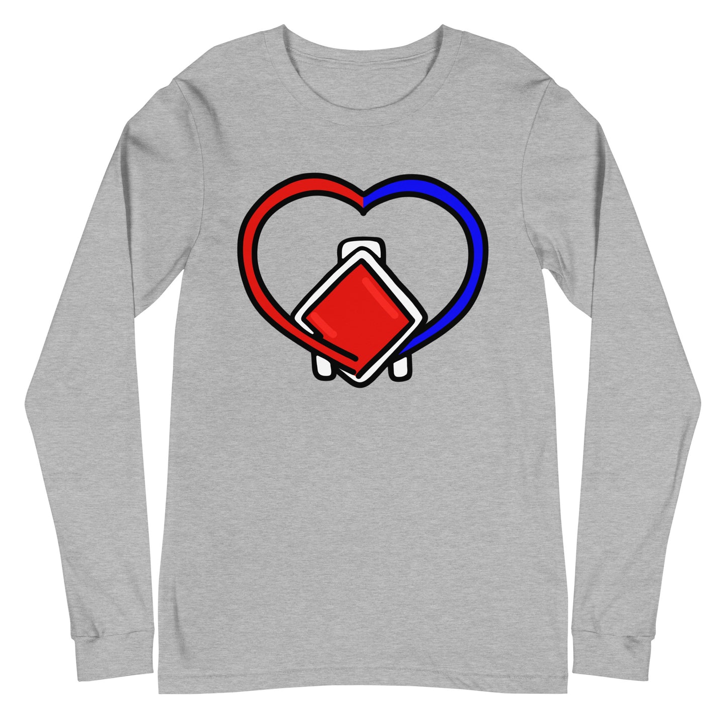 Mini ECMO Heart Long Sleeve Tee