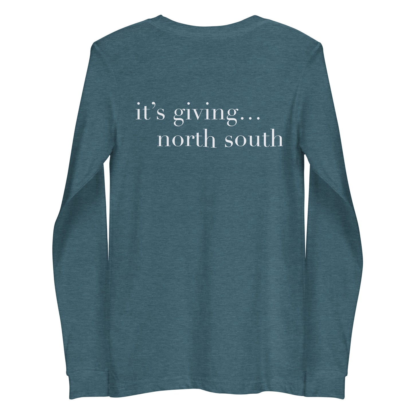 It’s giving north south Long Sleeve Tee