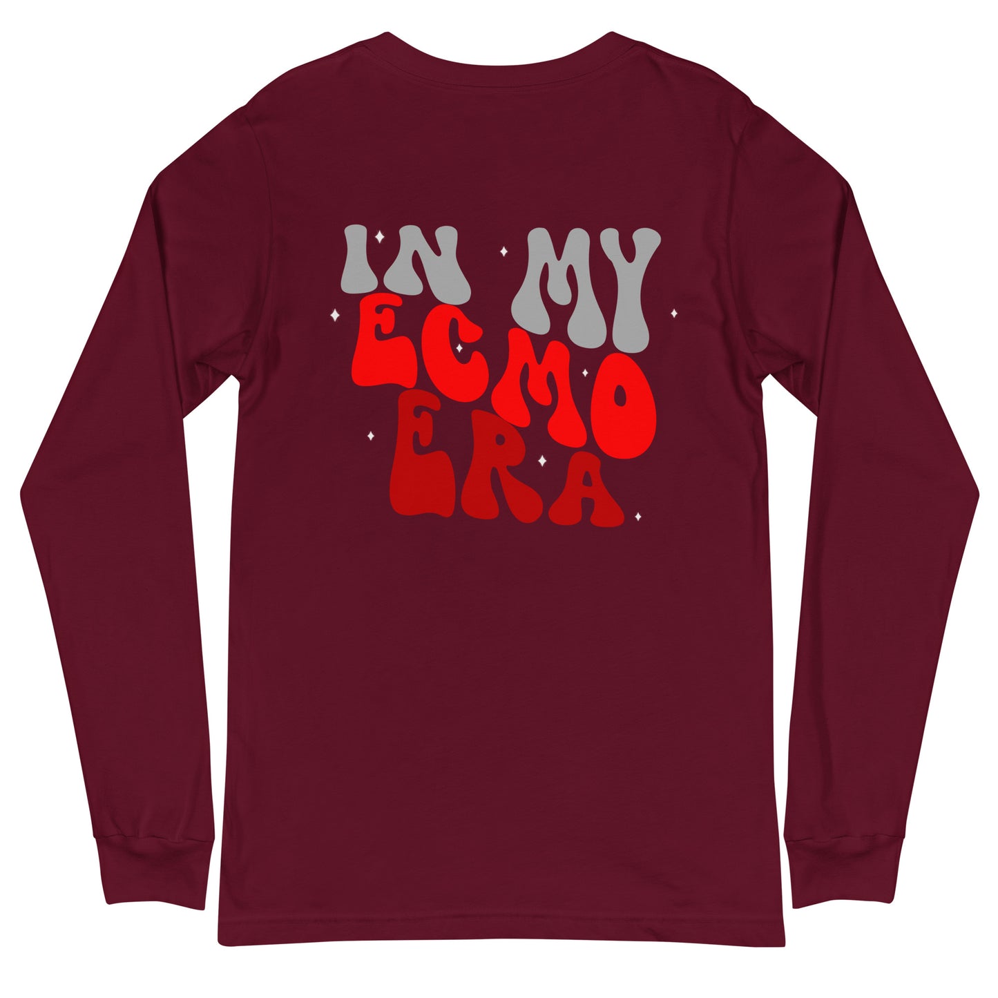 In My ECMO Era (back print) Unisex Long Sleeve Tee