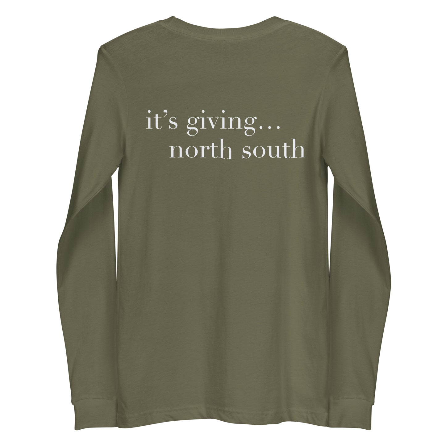 It’s giving north south Long Sleeve Tee