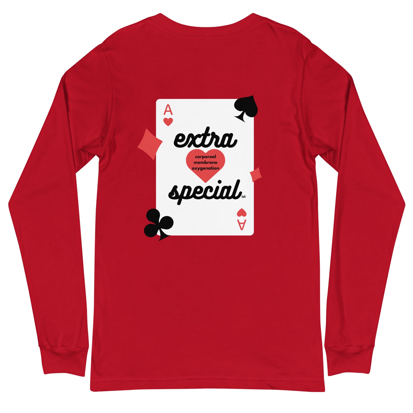 Extra Special..ist (back print) Unisex Long Sleeve Tee