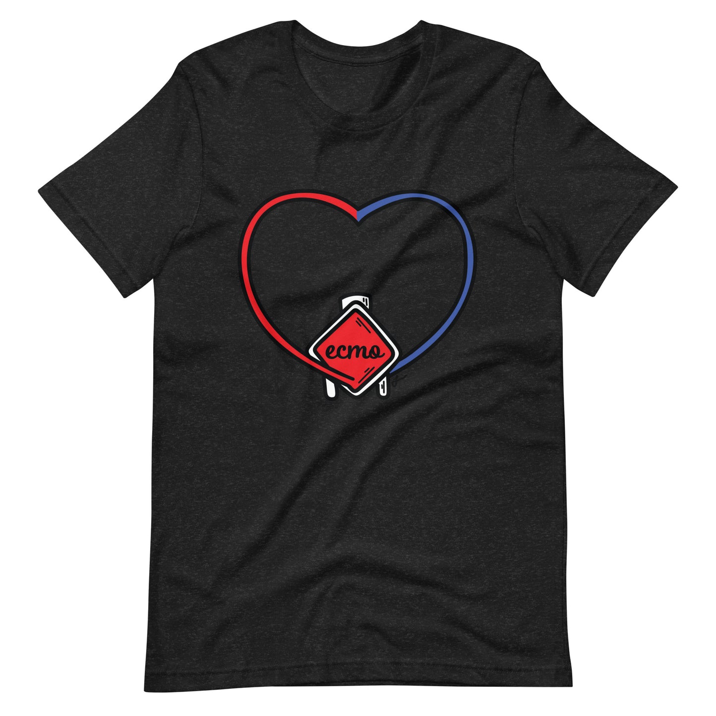 ECMO Heart t-shirt