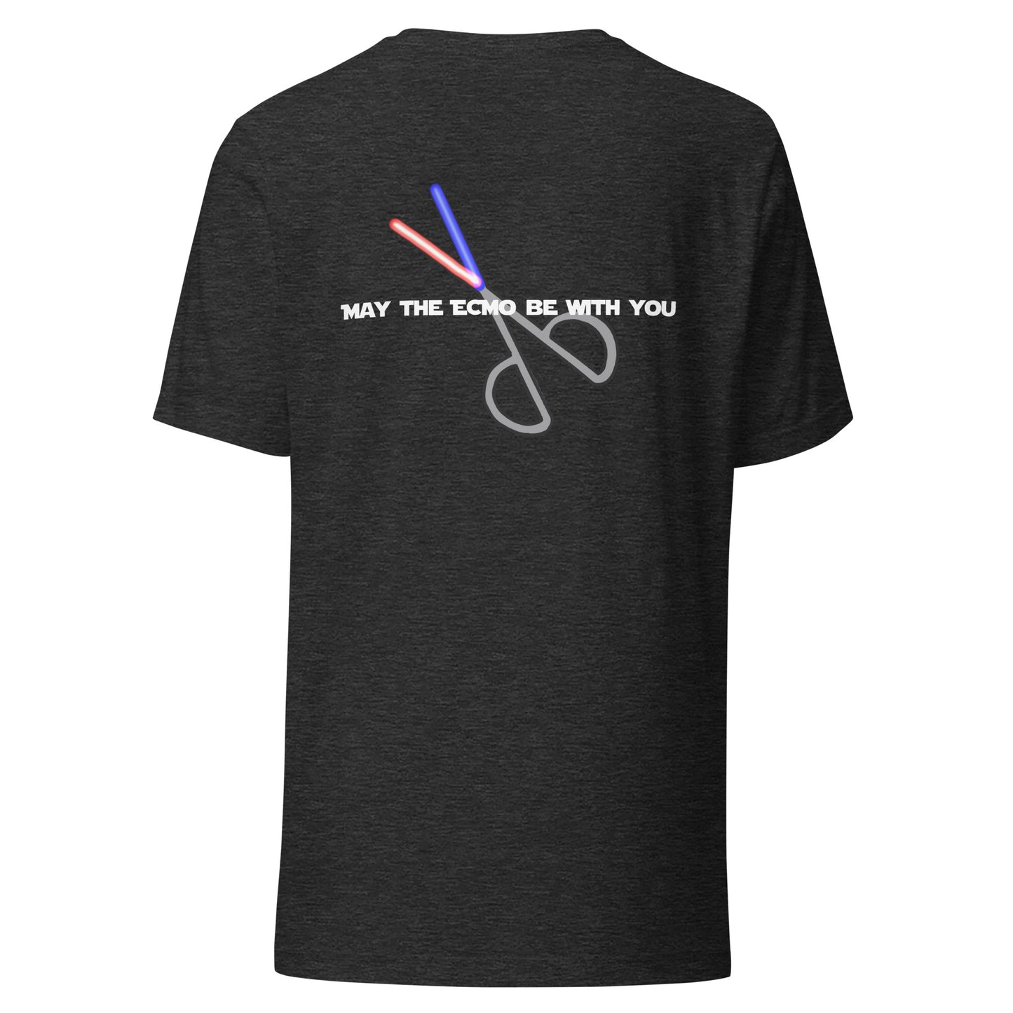 May the ECMO Be With You (Back Print) Unisex t-shirt