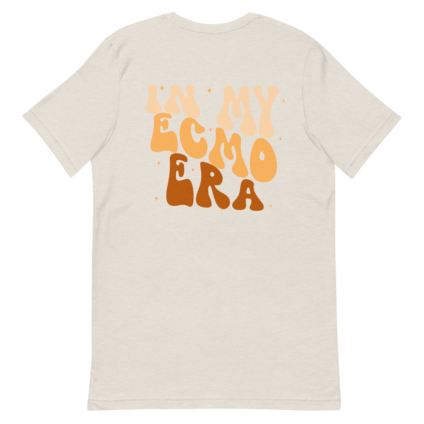 Fall Edit: In My ECMO Era (back print) Unisex t-shirt