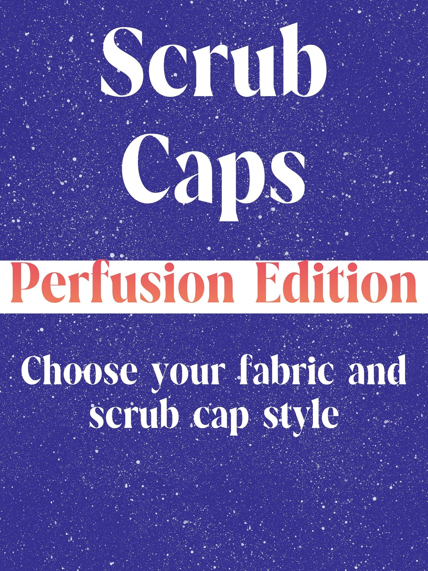 Custom Perfusionist Scrub Caps / OR Cap / OR Hat / Scrub Cap for Women / Scrub Cap for Men / Perfusion Gift / OR Gift / Thank You Gift